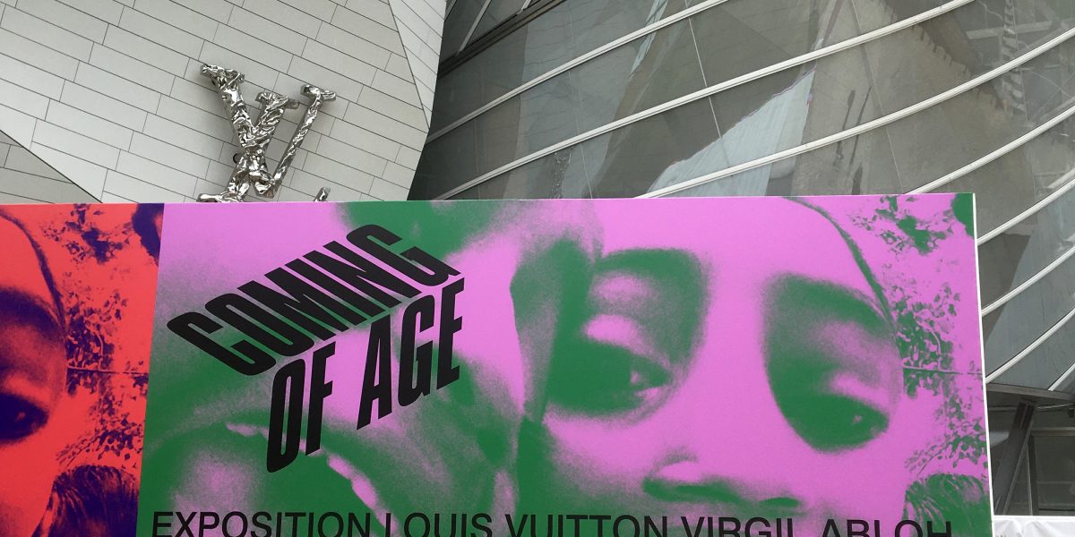 Coming of Age, an exhibition in memory of Virgil Abloh at the Louis Vuitton  Fondation